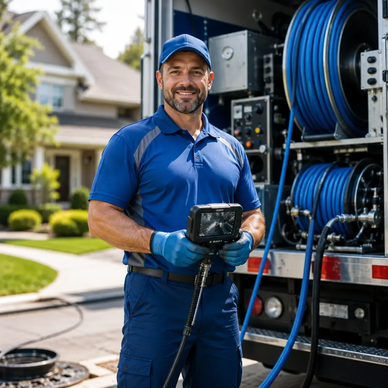 Local outdoor drain cleaning specialists in Albertson, NC